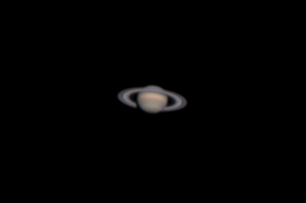 Saturne au petit matin
