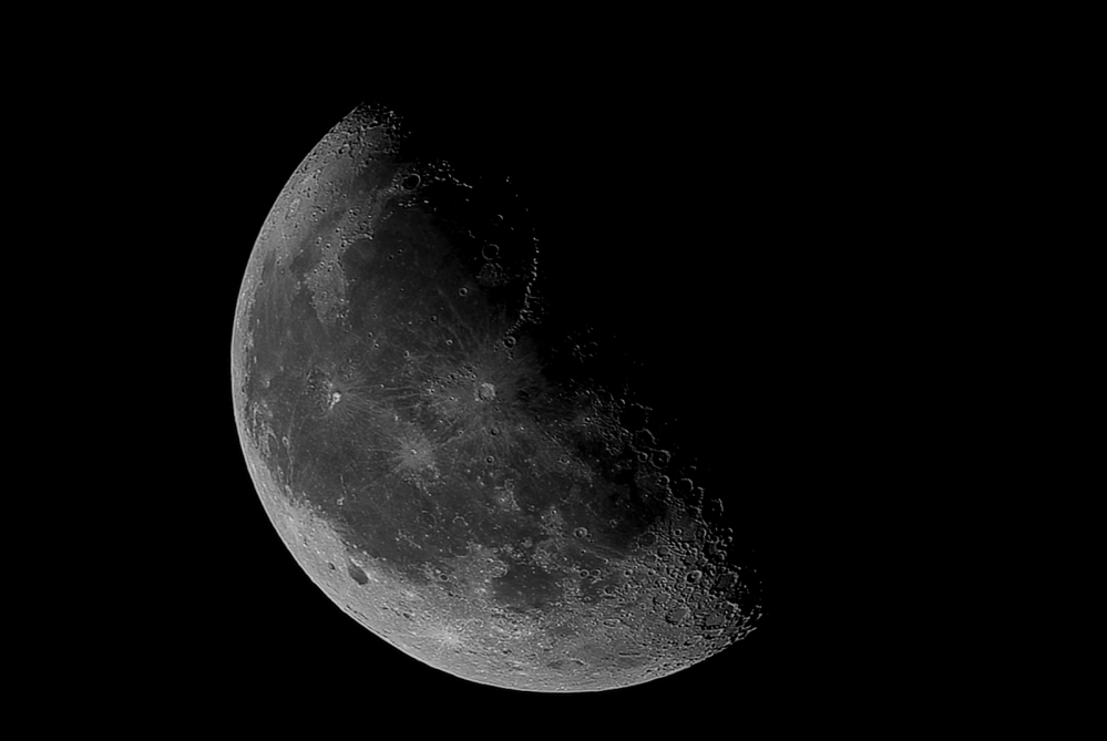 La Lune, 4 janvier 2013