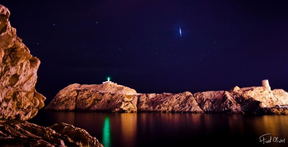 Iridium 95 à l'Ile Rousse