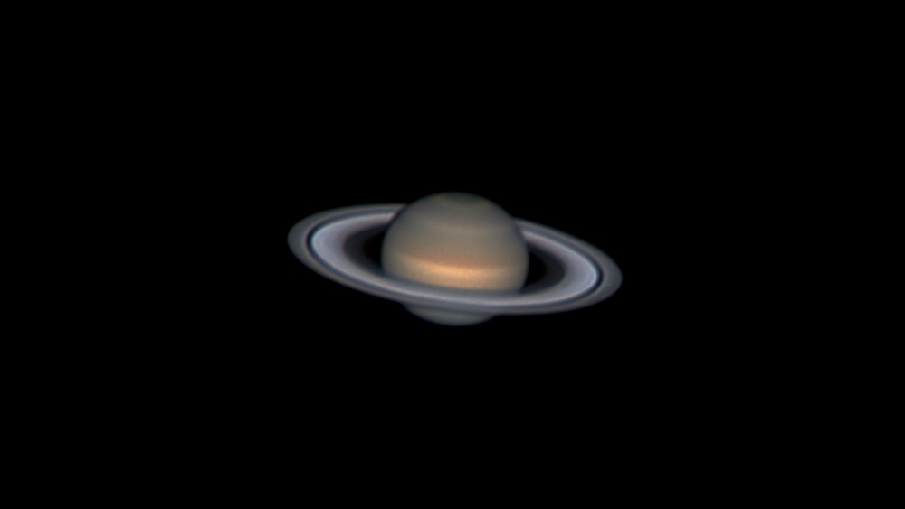 Saturne à minuit